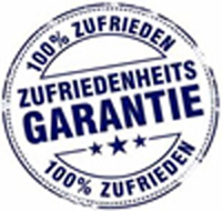 Zufriedenheitsgarantie